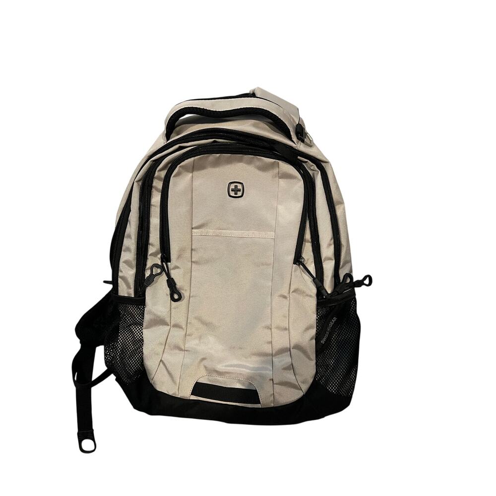 Swiss Gear Cecil Laptop Backpack Black White